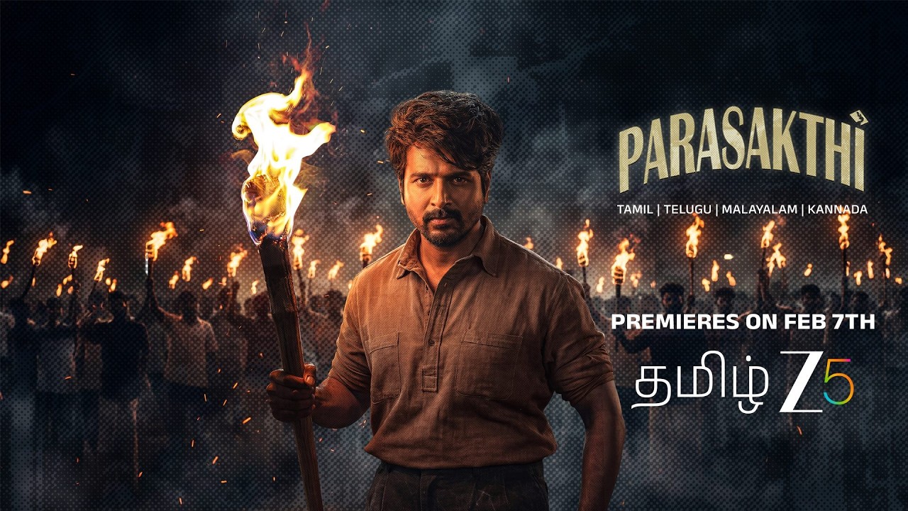 Parasakthi | Trailer | Tamil ZEE5 | Sivakarthikeyan | RaviMohan | Atharvaa | Sreeleela | Watch Now