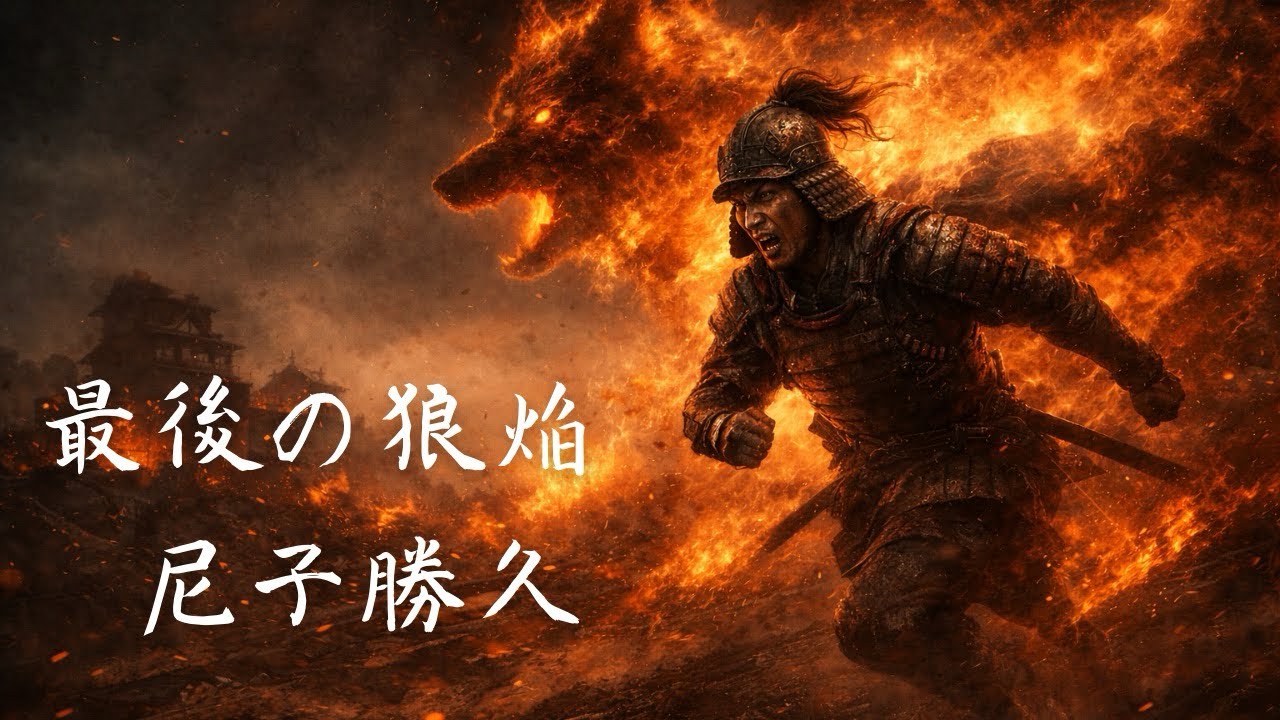 🔥【歴史ラップ】最後の狼焔 — 尼子勝久🔥（滅びを越えて灯す“最後の炎”）
