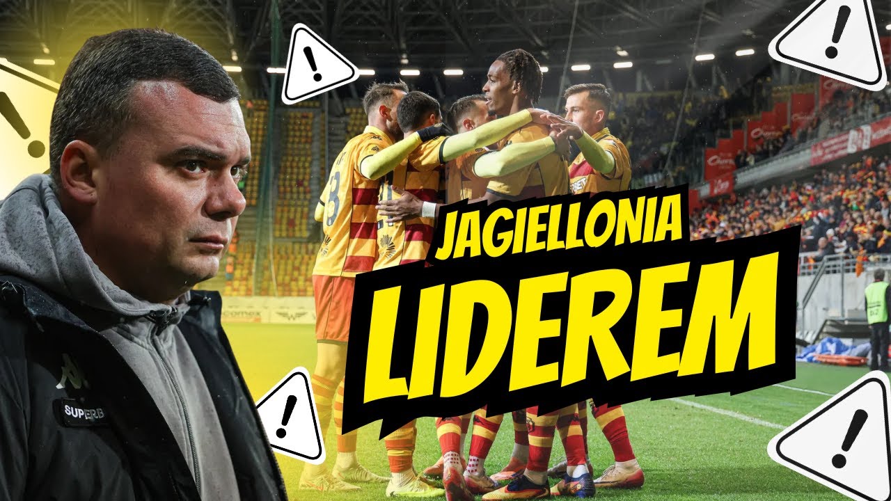 Po raz pierwszy w tym sezonie! Jagiellonia liderem!