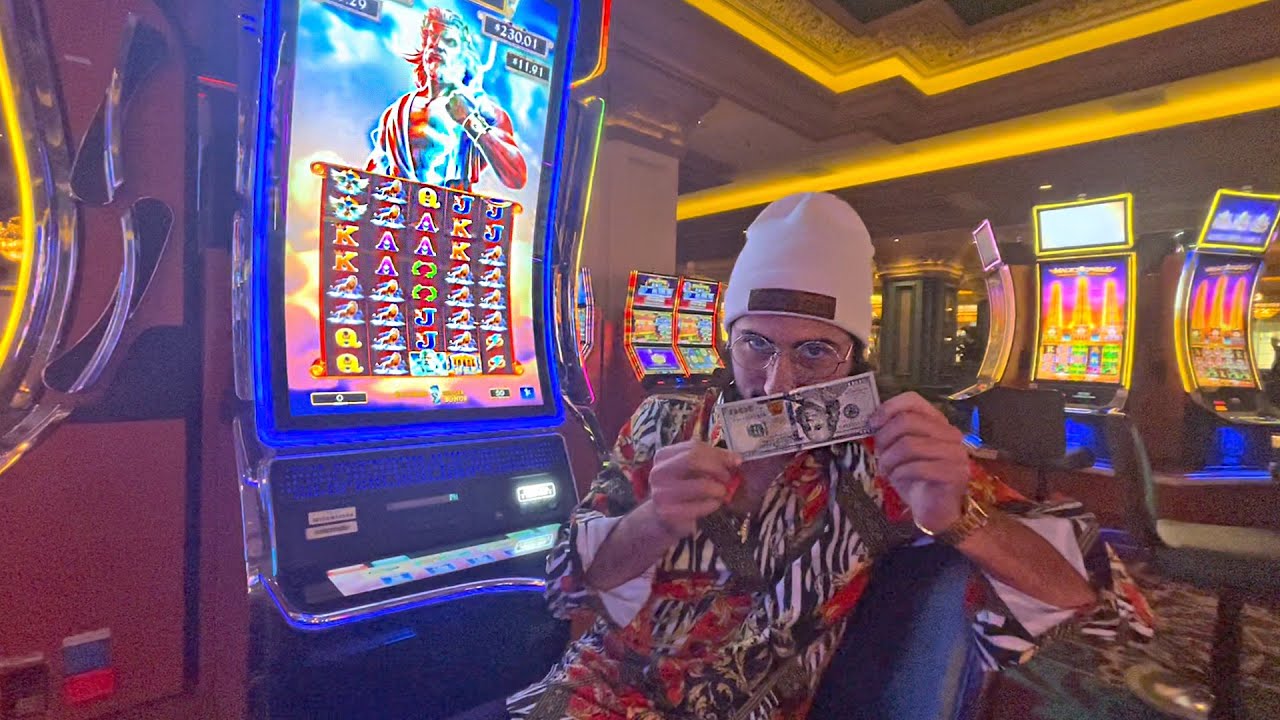 I Put $100 Into A Slot Machine At Mandalay Bay Las Vegas... THIS is what happened.