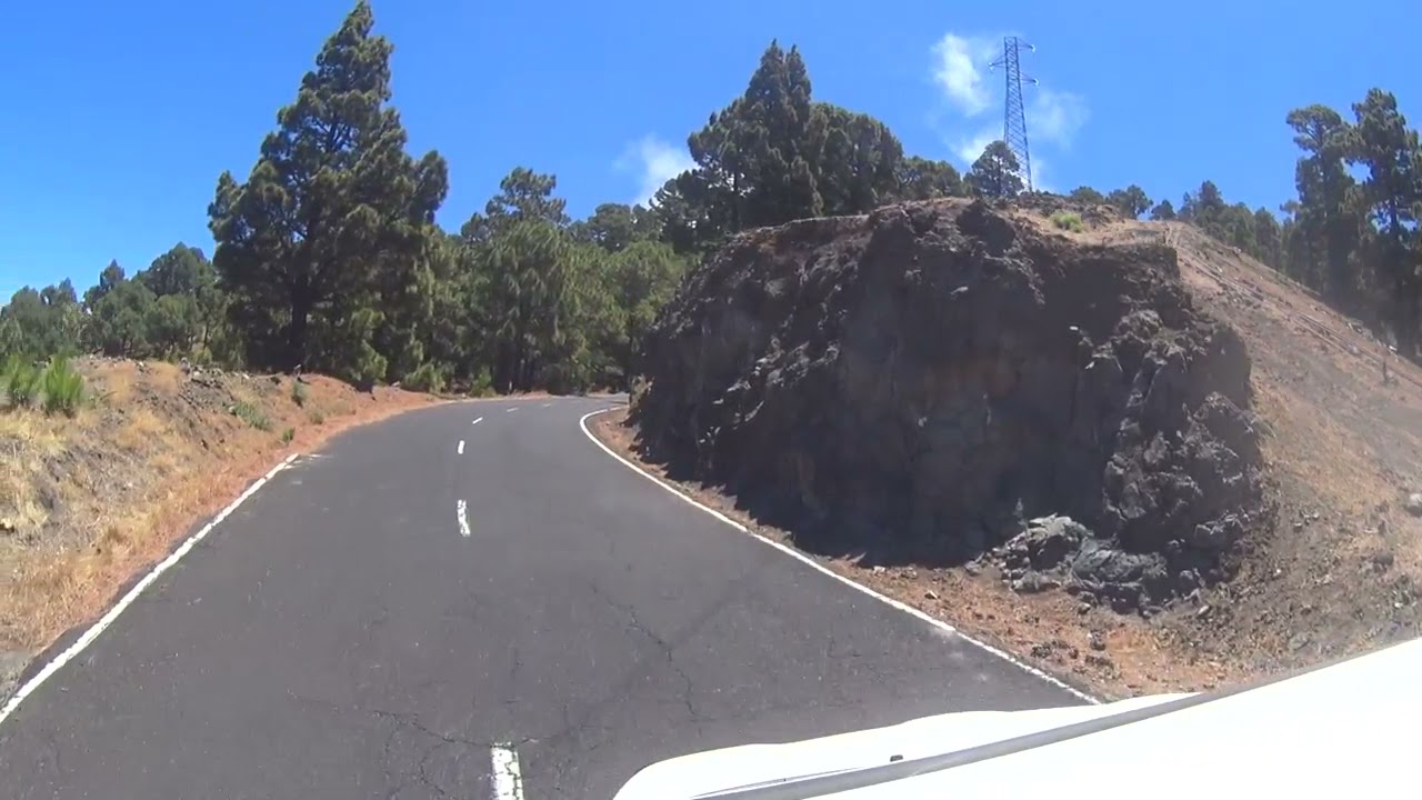 La Palma Fahrt von Hoya Grande bis Roque de la Muchachos