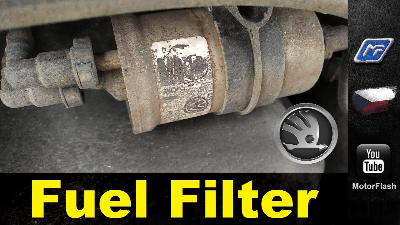 How to change Fuel Filter / Jak vyměnit Palivový Filtr - Škoda Fabia 1 - 1.4 16V
