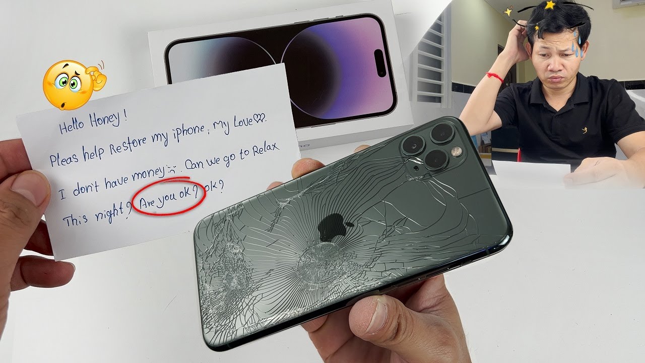 How i Restore Destroyed iPhone 11 Pro Max for a big fan 🥰