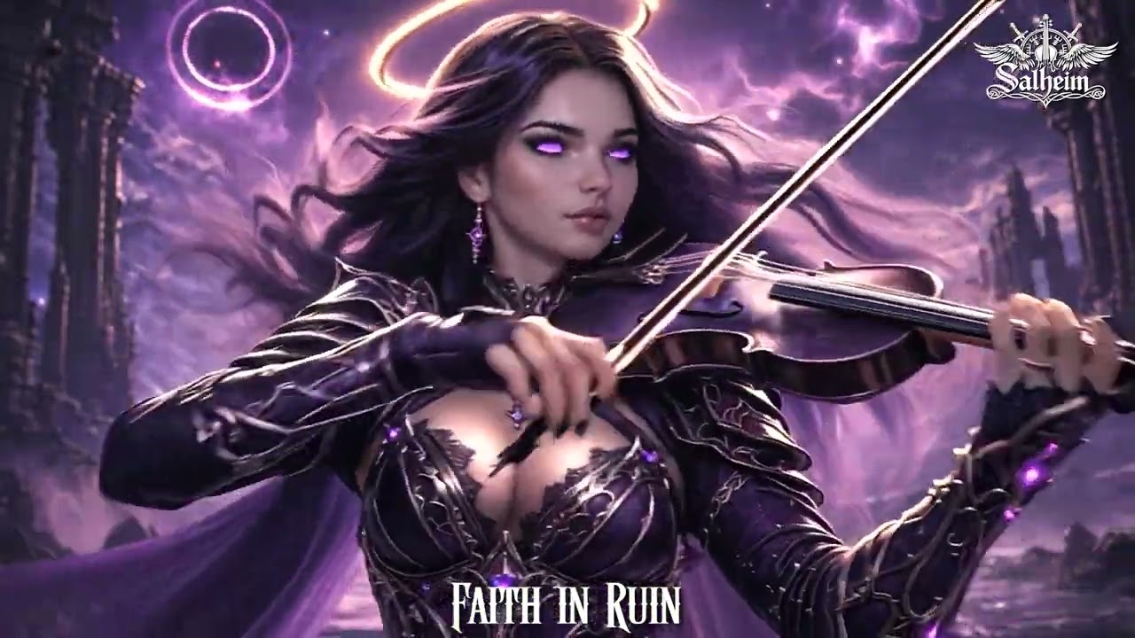 FAITH IN RUIN | Gothic Violin Metal | Fantasy Music for Focus & Gaming