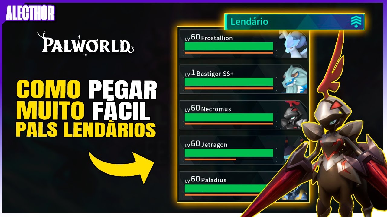 PASSO A PASSO FÁCIL: Como Capturar Pals LENDÁRIOS em Palworld! (REMOVIDO)