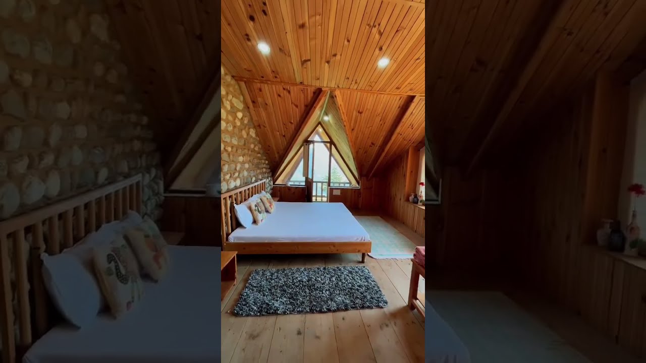 Family suite with balcony and snow capped thirthan range mountain view