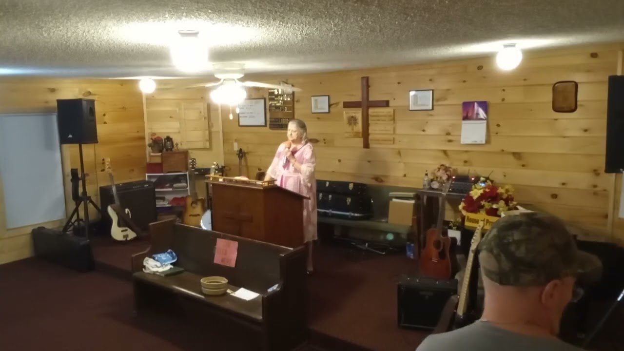 Prayer, song service and ending announcements 