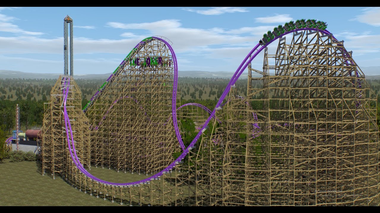 PROJECT JOKER | Parque Warner Madrid | RMC Coaster Ibox Accelerator | Nolimits 2