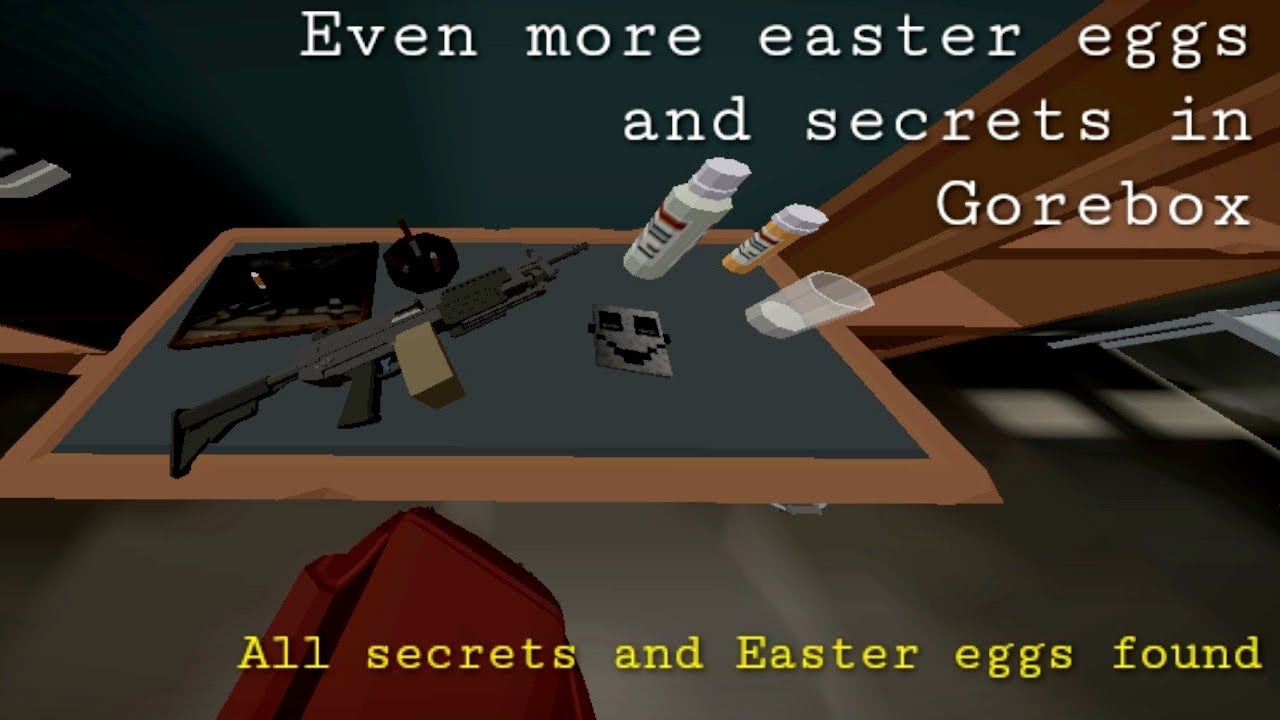 Even more easter eggs and secrets in Gorebox