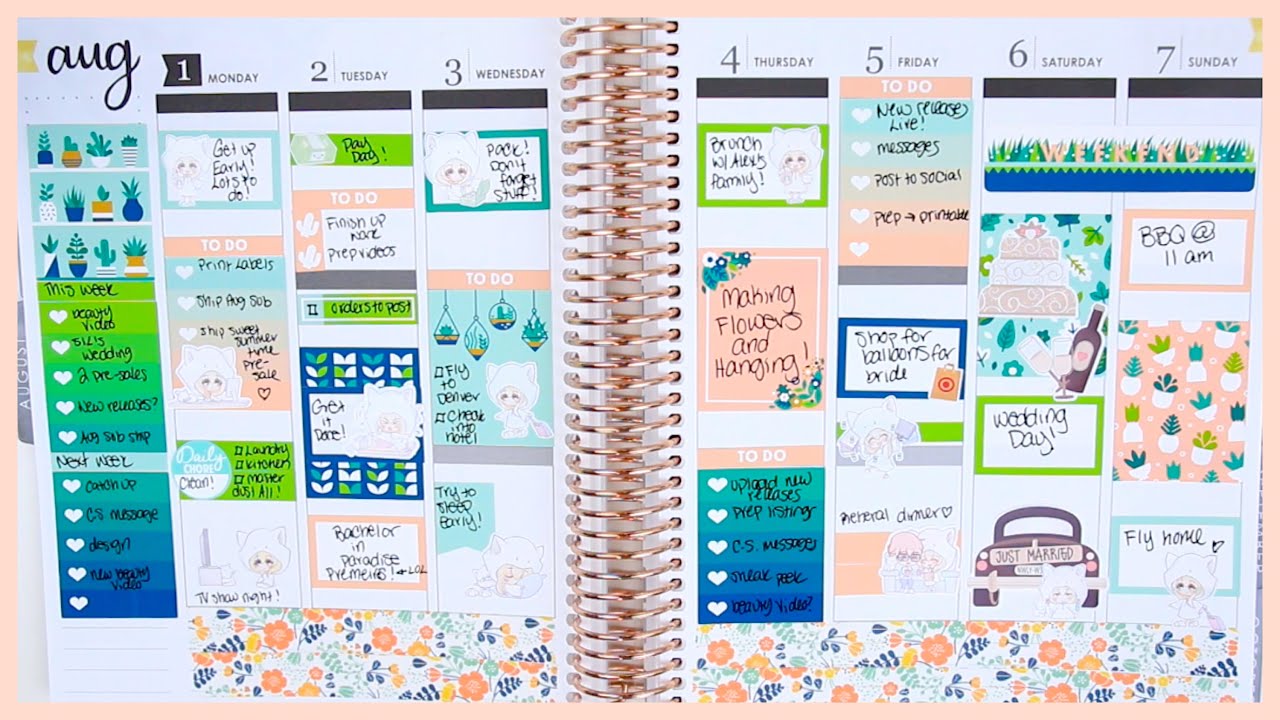 Weirdo Spread // Plan with Me!