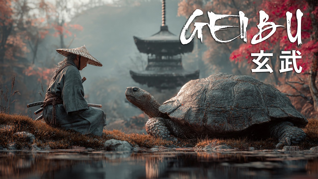GENBU — 玄武 | Japanese Samurai Zen Music for Protection & Inner Strength ️🎧 3H Relaxing Music