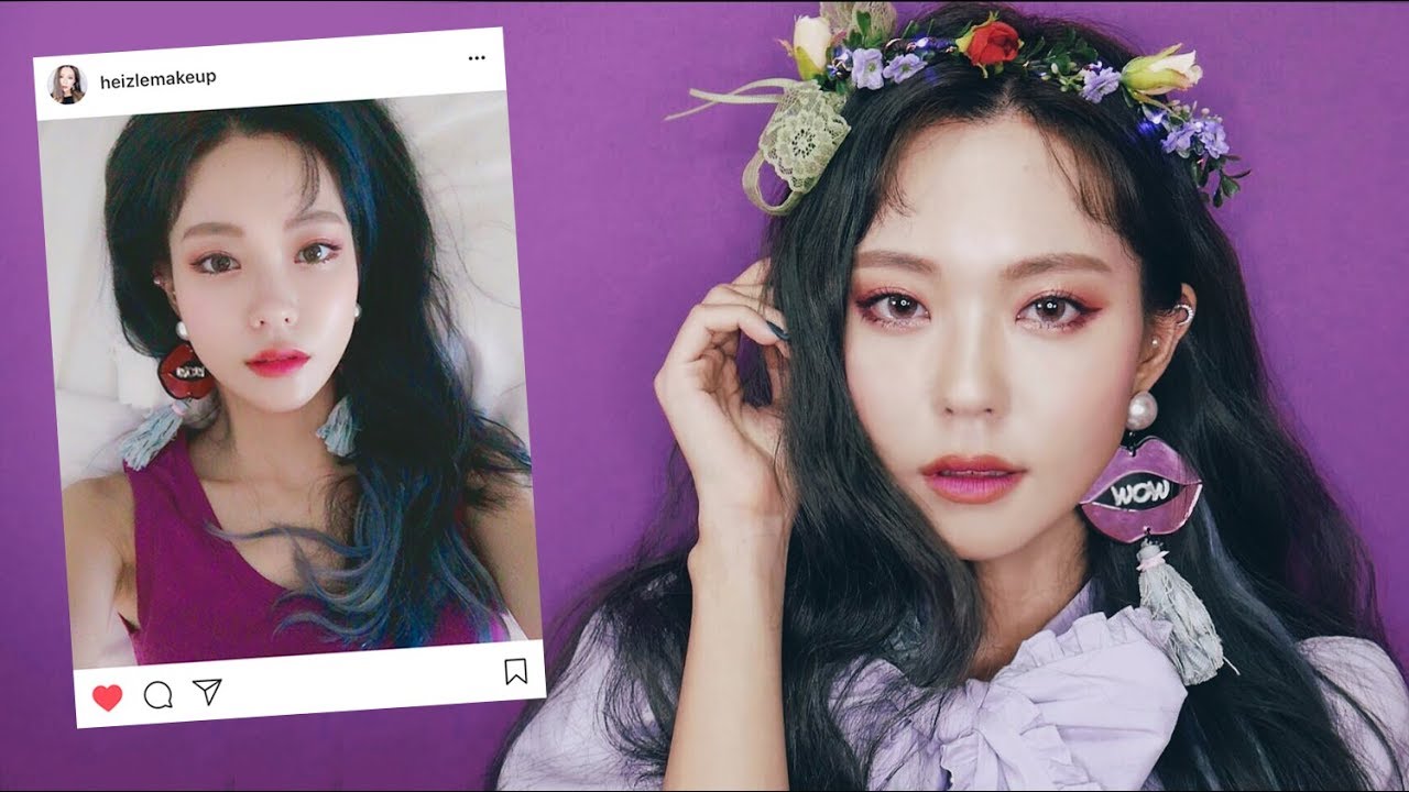 '최애템'으로 하는 요청폭주!! 인스타그램 메이크업 Instagram daily makeup with my absolute fav items (with Subs) | Heizle