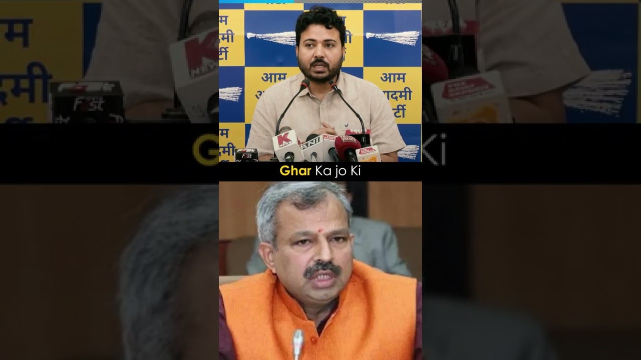 Adesh Gupta के घर पर Bulldozer चलाएगी Aam Aadmi Party #Shorts #Durgesh Pathak #AAP Delhi