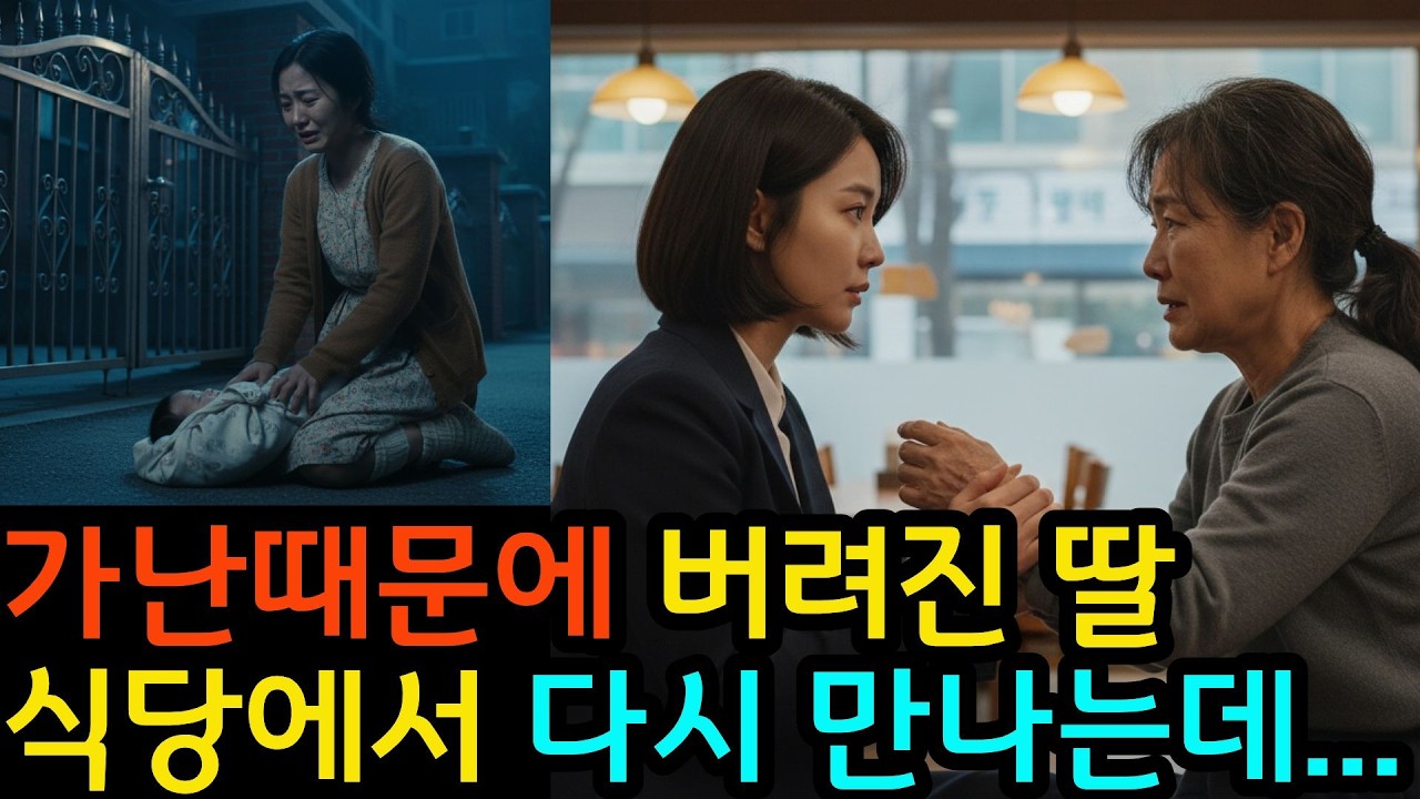【감동사연】 익선동 한정식집에서 7년째 매 맞으며 일하던 주방 아줌마. 어느 날 나타난 성공한 여성이 그녀의 부은 손을 잡고 
