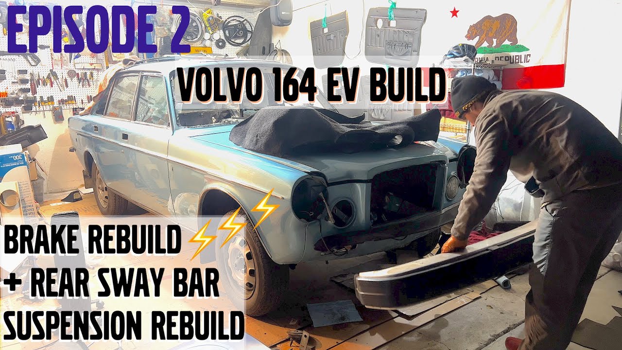 1975 Volvo 164 EV build - Part 2 - FULL Suspension/Brake restoration – Volvo 140 164