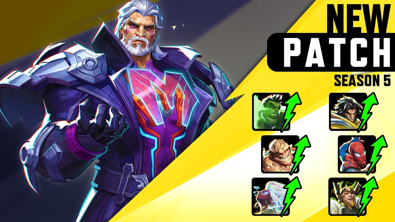 First Look at Every Hero Balance Change in Season 5 | HUGE Buff Patch Breakdown | Marvel Rivals