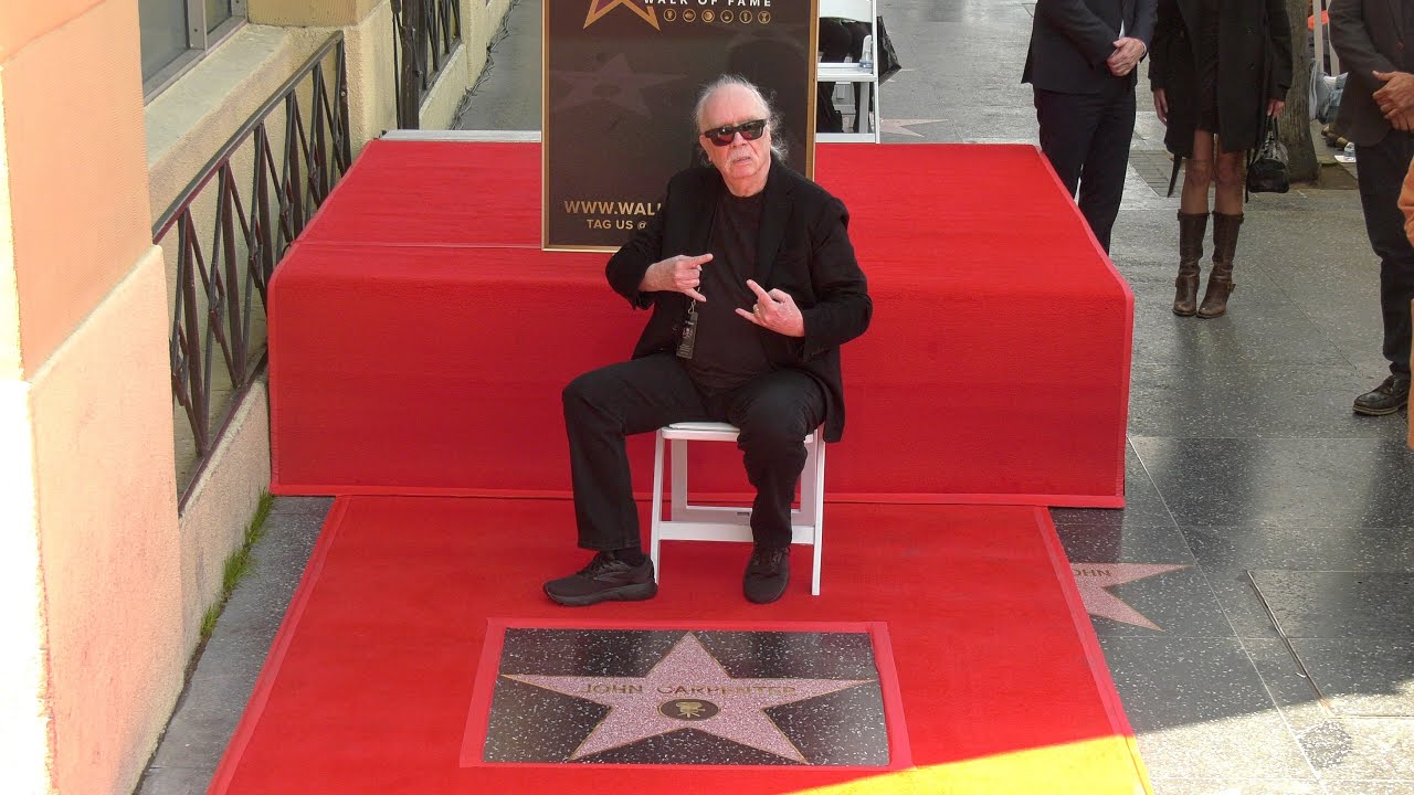 John Carpenter honored with star on the Hollywood Walk of Fame
