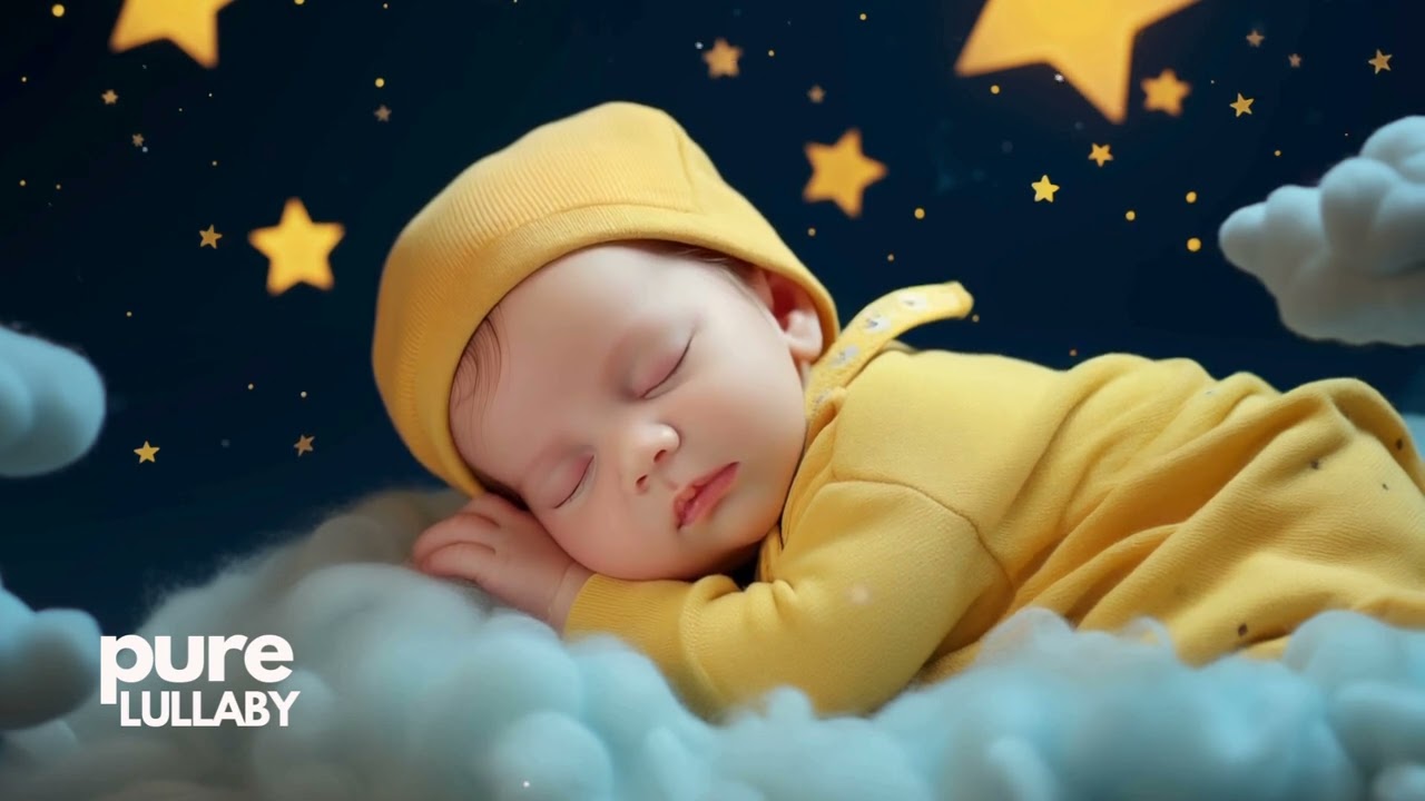 BABY SLEEP MUSIC💤 Mozart Brahms Lullaby 🎶 Baby Music to Overcome Insomnia Fast