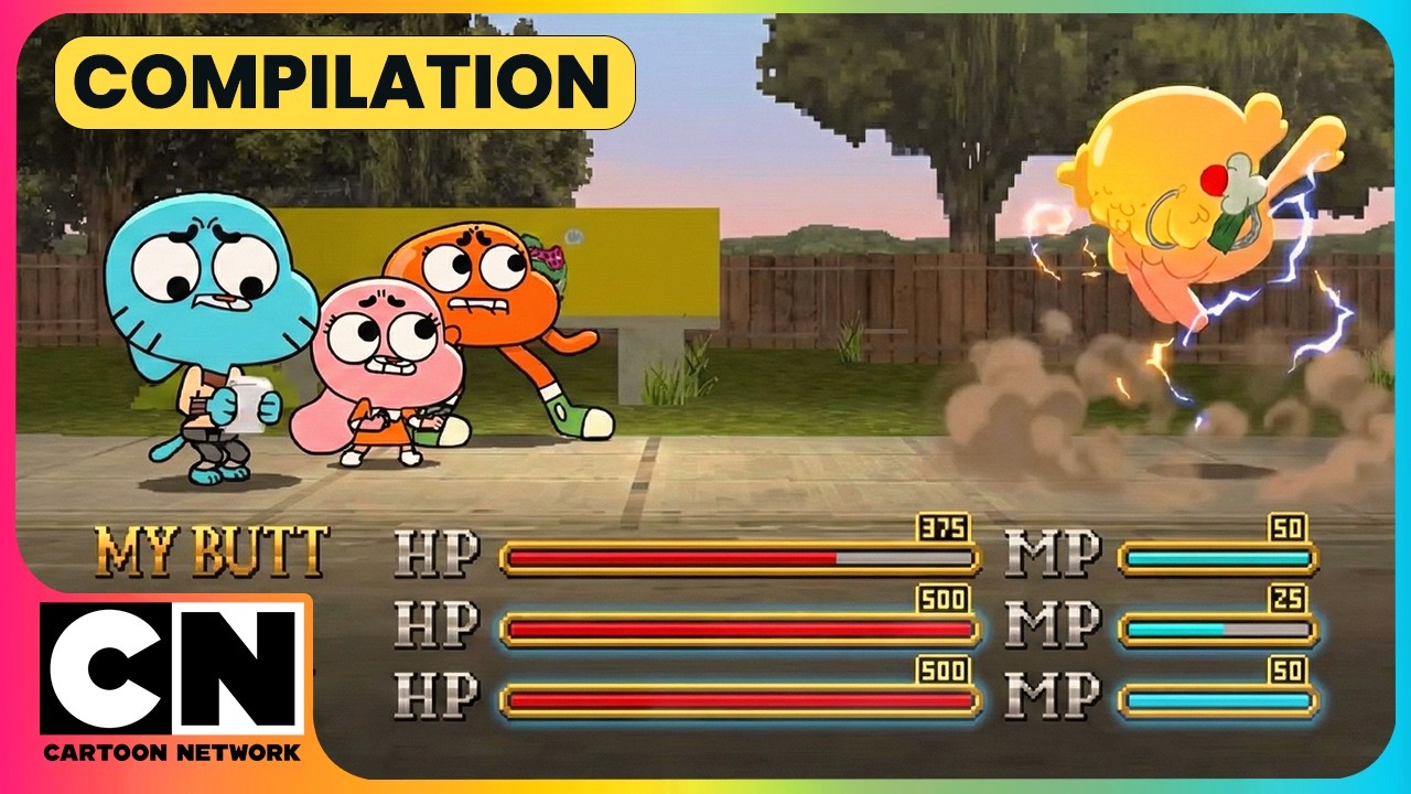 Trapped Inside a VIDEO GAME?!😱🎮| The Amazing World Of Gumball🏐| Cartoon in English | @cnindia ​