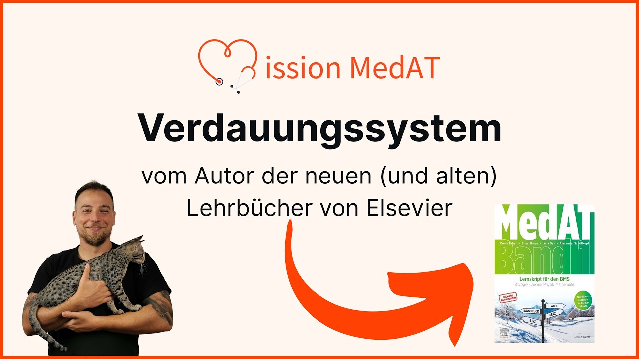 MedAT 2026 🧆 Lehrvideo zum Stichwort Verdauungssystem des BMS-Teils Biologie 🧆