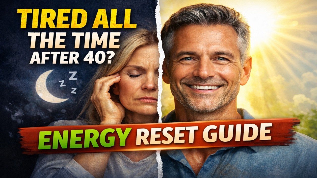Why You Feel Tired All The Time After 40  Complete Energy Reset Guide