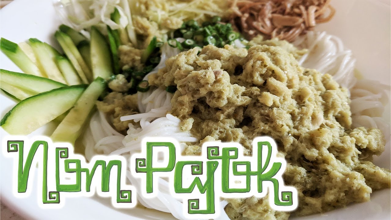 Nom Pajok - Cambodian Fish Noodle Soup | a4J Recipe #25