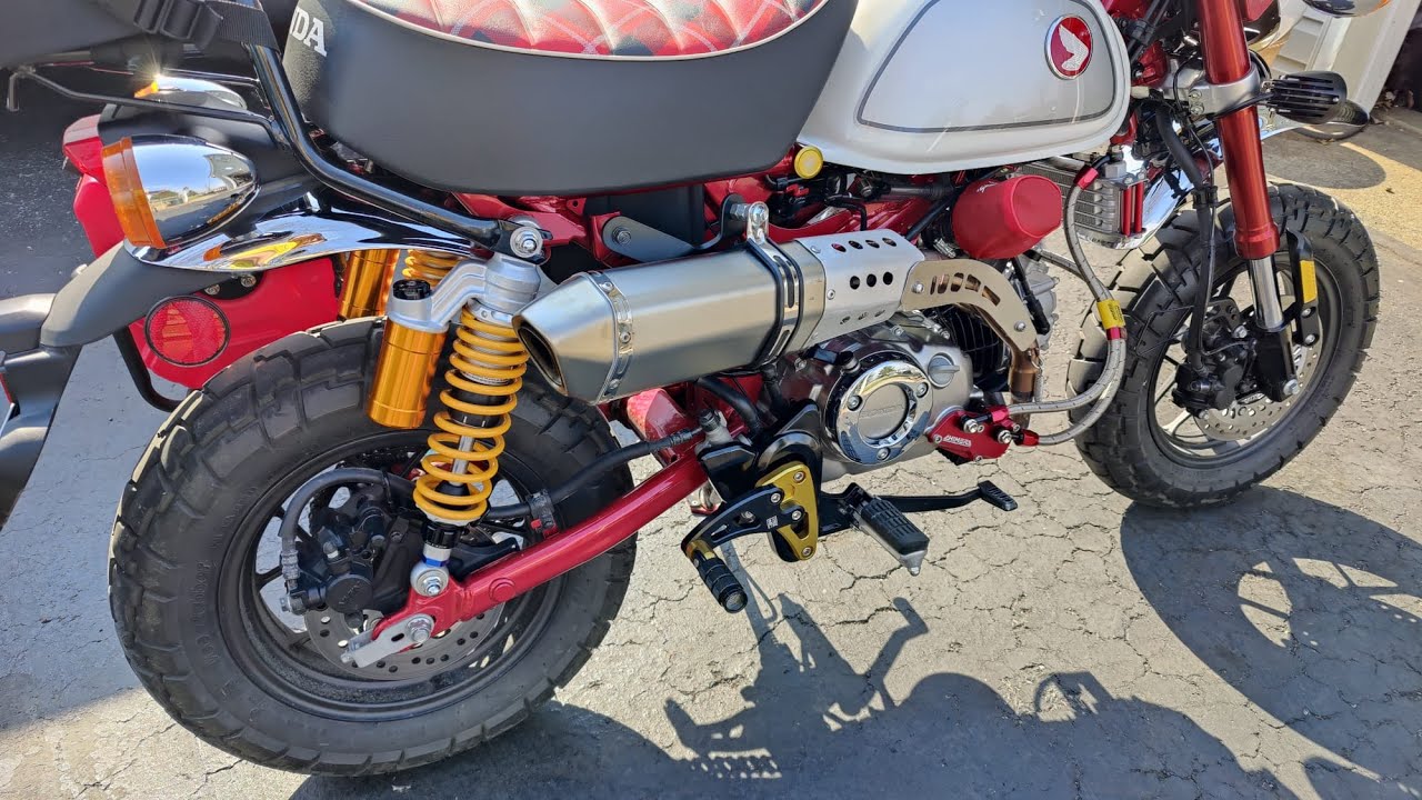 2024 Honda Monkey FXCNC/PROCNC rear shocks install and review