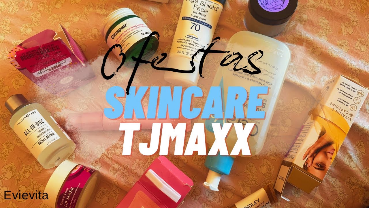 OFERTAS DE PRODUCTOS DE SKINCARE TJMAXX / EVIEVITA