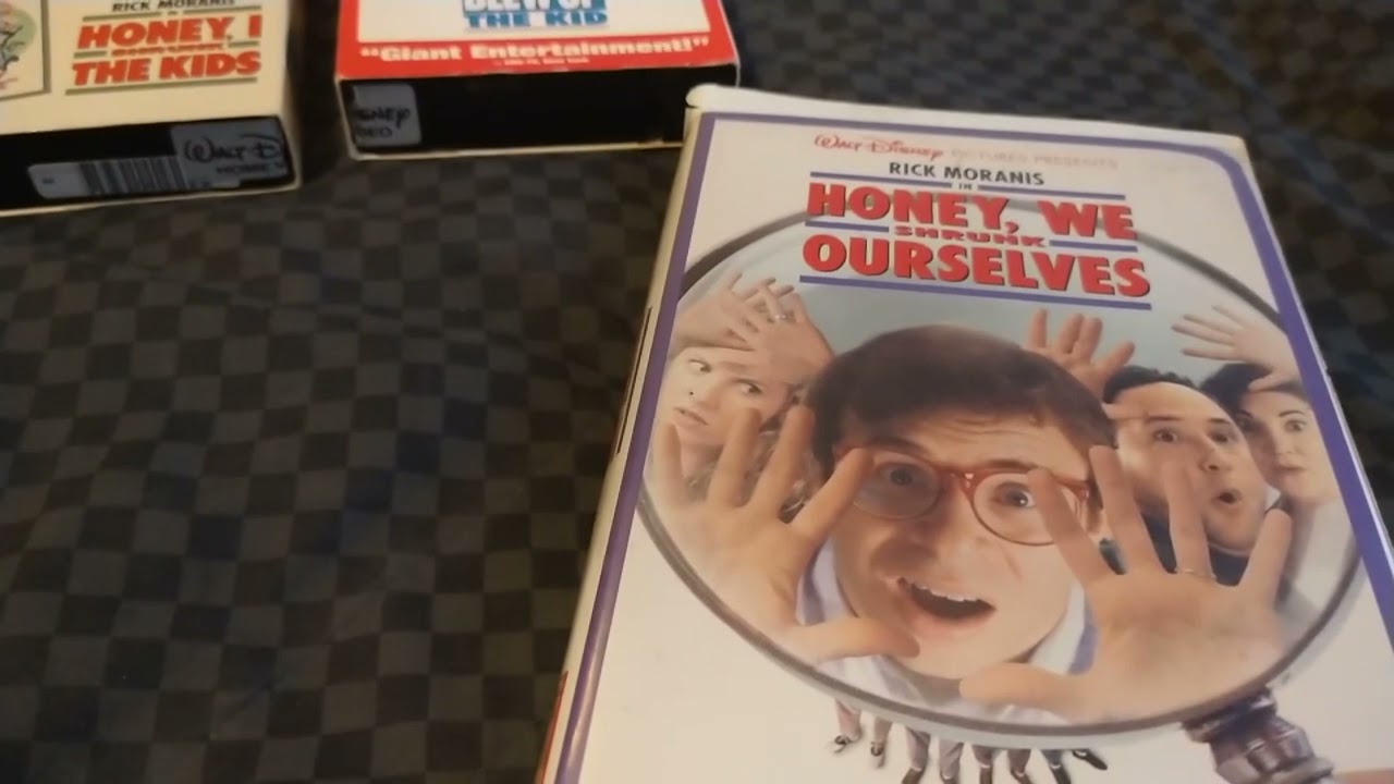TBT Honey I Shrunk The Kids Triple Feature VHS Collection