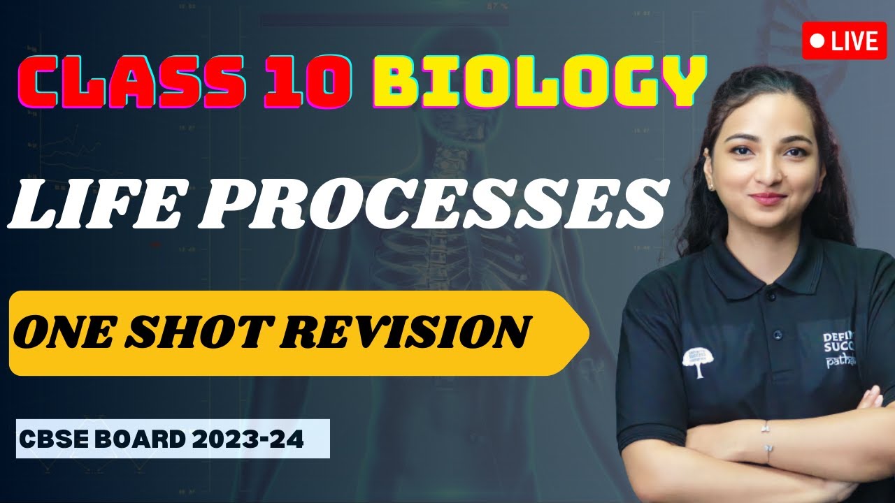 🔥 Life Processes | CLASS 10 Science | One Shot Revision | 78 Days Challenge | Vibhuti Mam #cbse2025