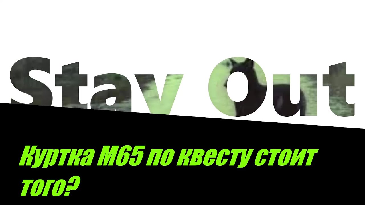⭐Stay Out⭐ Сталкер-Онлайн   👍  Куртка М65 по Квесту стоит оно того???