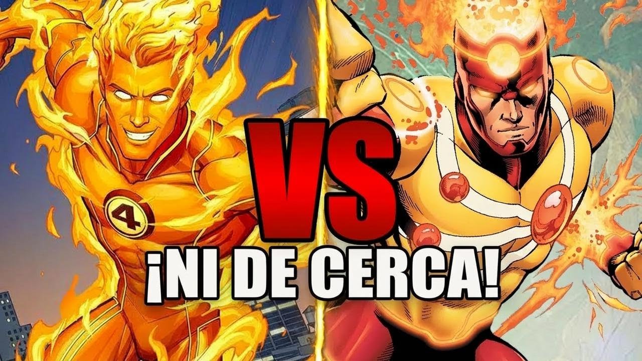 Human Torch contra Firestorm: ¡No hay comparación!