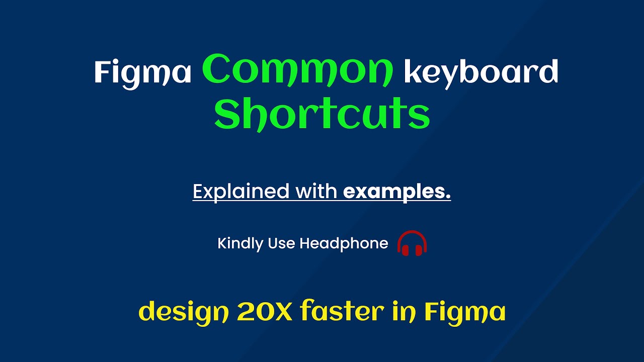 Figma shortcut keys | Tips to work 20x faster in Figma | Figma tutorial in Hindi #figma Part 1