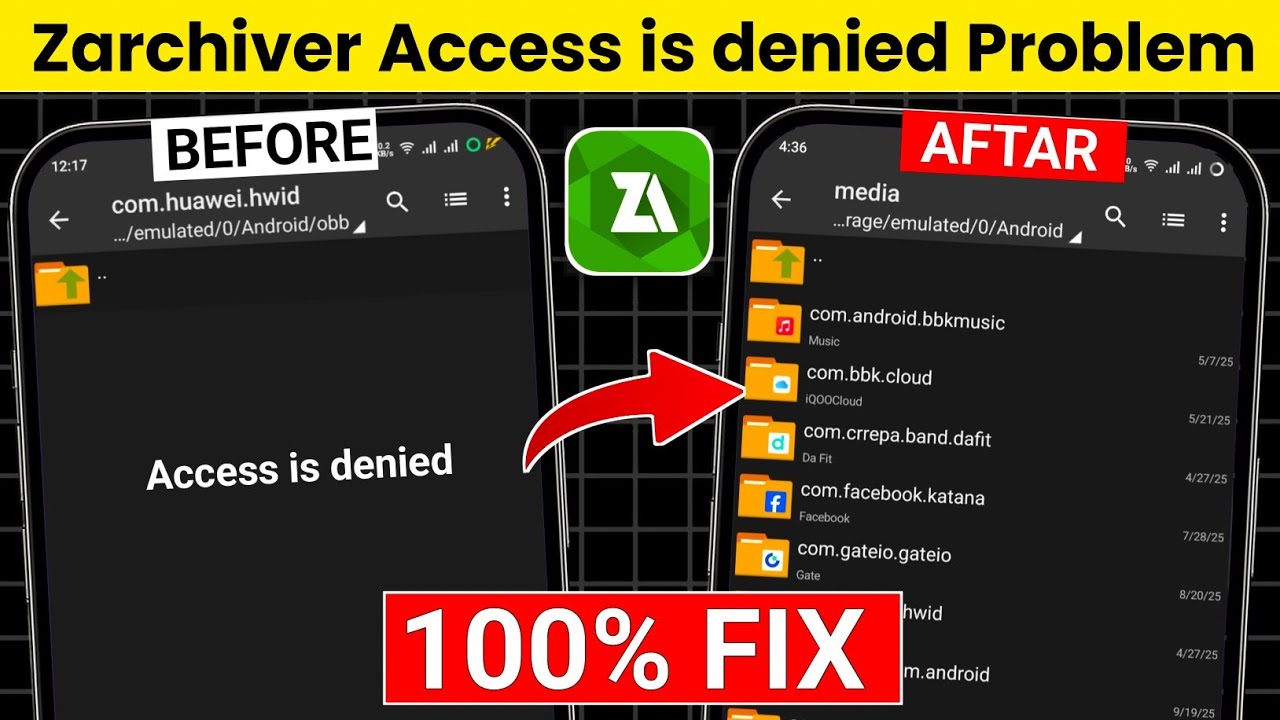 Zarchiver access is denied | access denied zarchiver | Zarchiver access is denied problem |Zarchiver