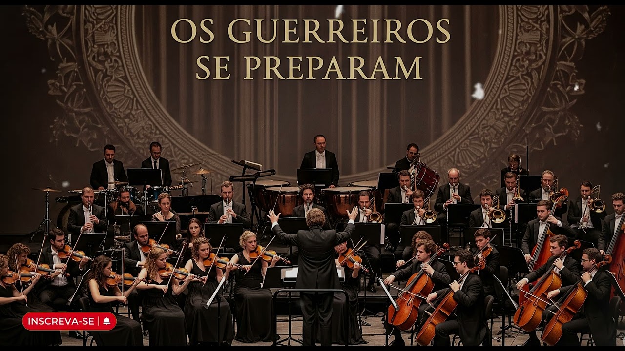 OS GUERREIROS SE PREPARAM - HINO 212 (Orquestra Louvando ao Rei)
