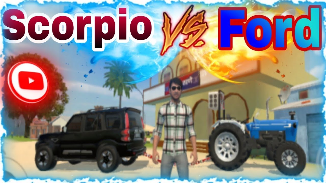 #ford vs #scarpios11 tochan tractor video stunt tractor video stunt #game #gamer #gaming #edit 