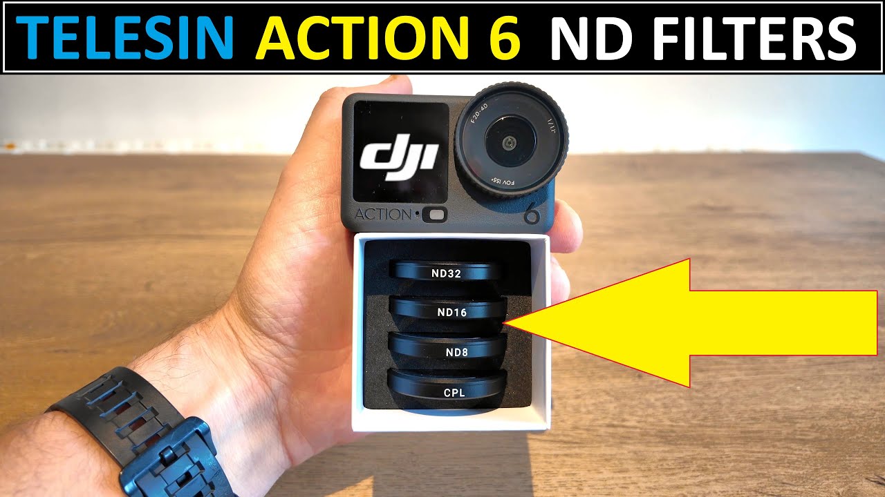 DJI OSMO ACTION 6 &mdash; руководство по использованию ND-фильтров Telesin &mdash; полный обзор и оптимальные...