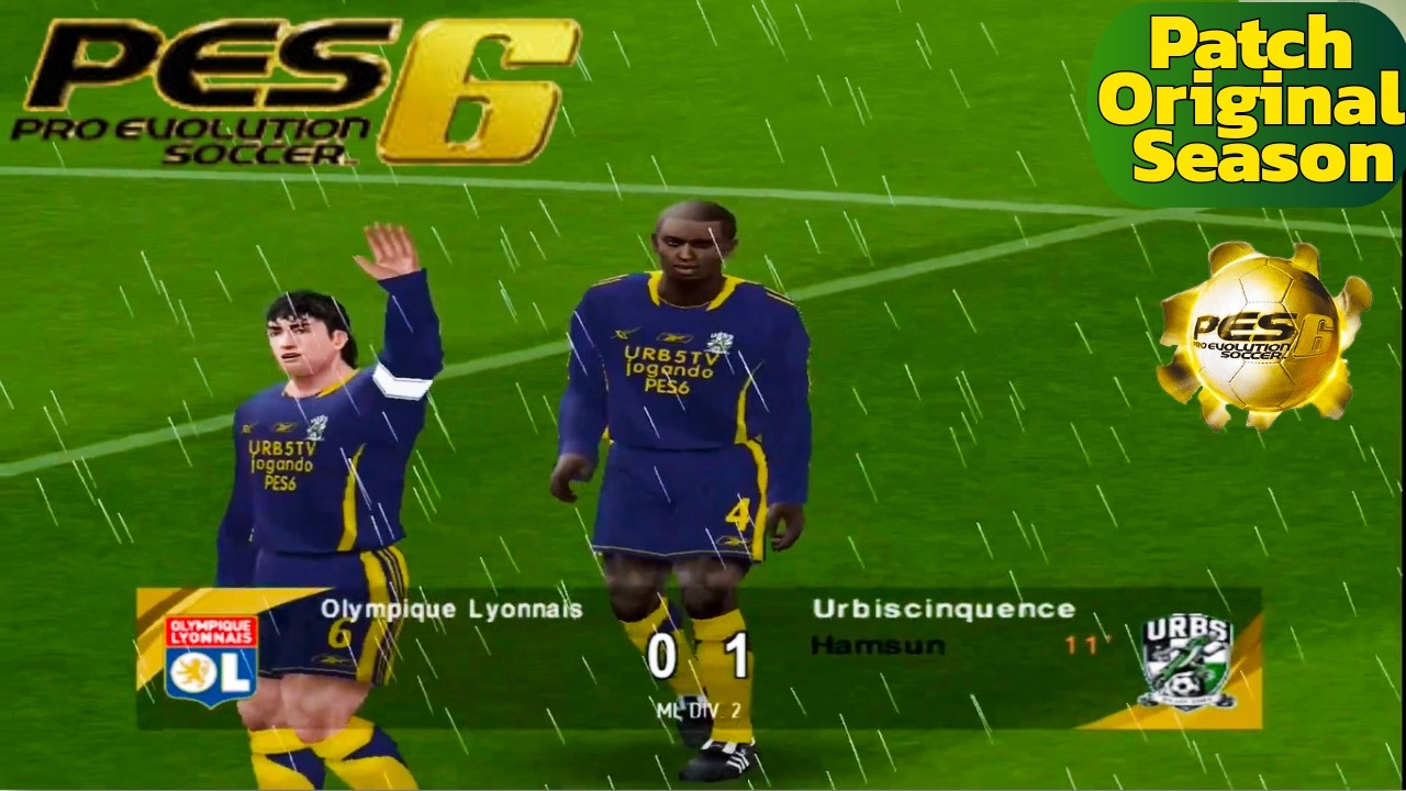 PES6 - PC - Patch Original Season - EP 03 #olympiquelyonnais