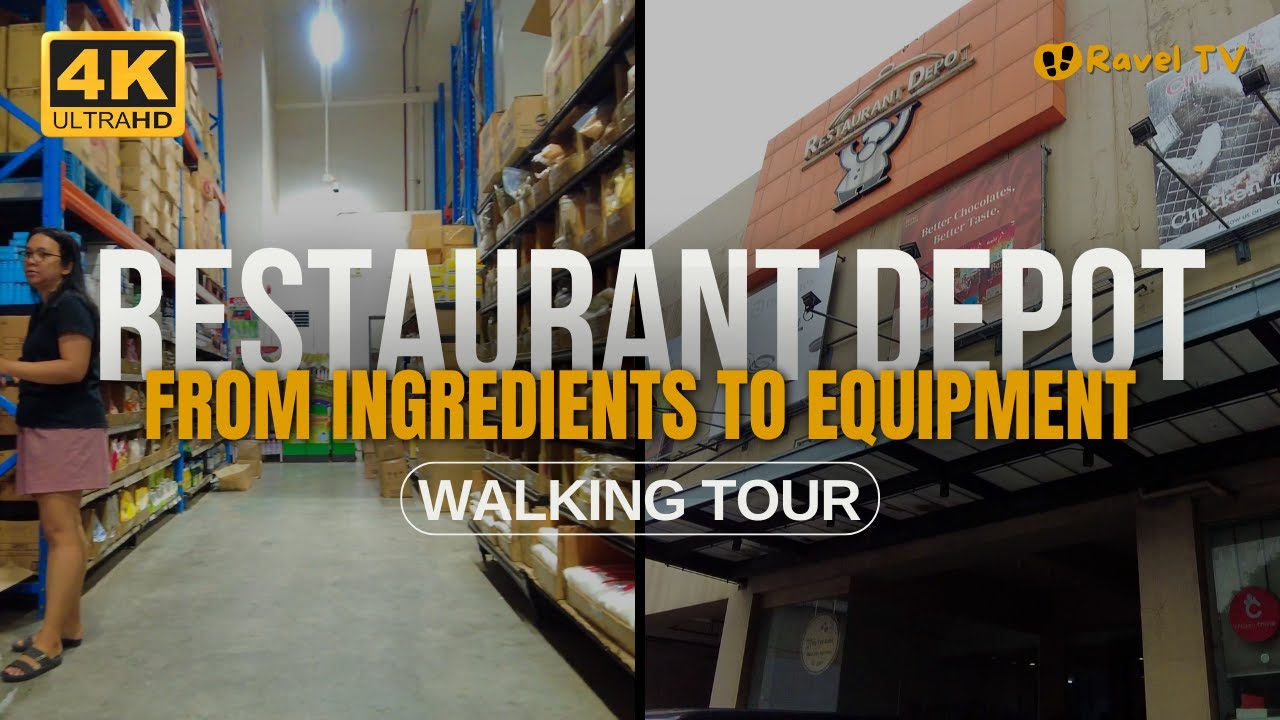 Restaurant Depot | Pasay City | Walking Tour 2023 | Philippines [4K]