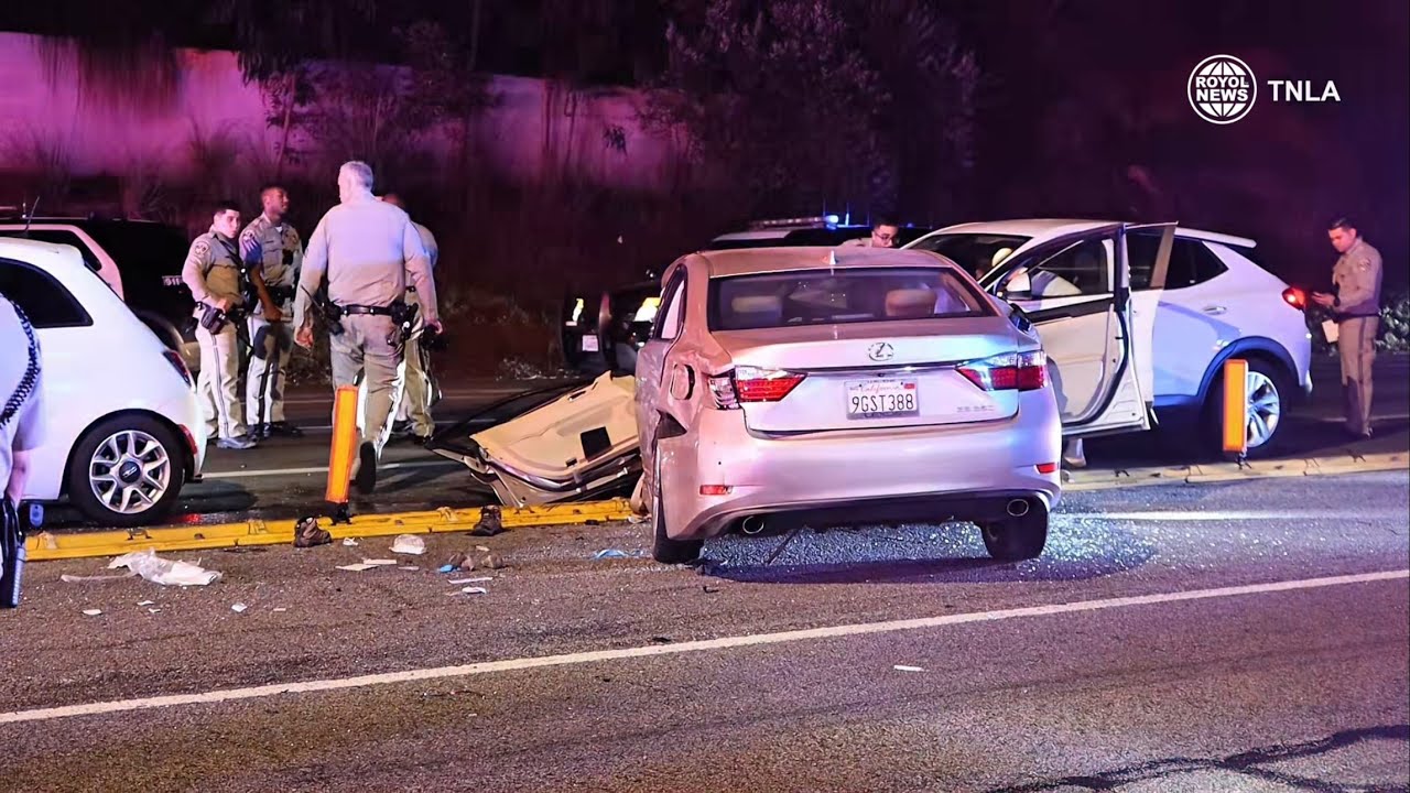 Malibu Kidnapping Pursuit Ends In Crash With 3 Kids Inside