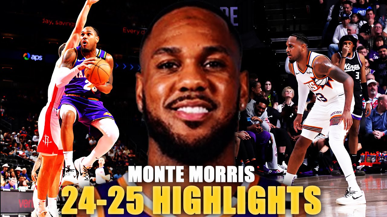 Monte Morris HIGHLIGHTS 24-25 🔥 Welcome to Olympaicos! 🔴⚪