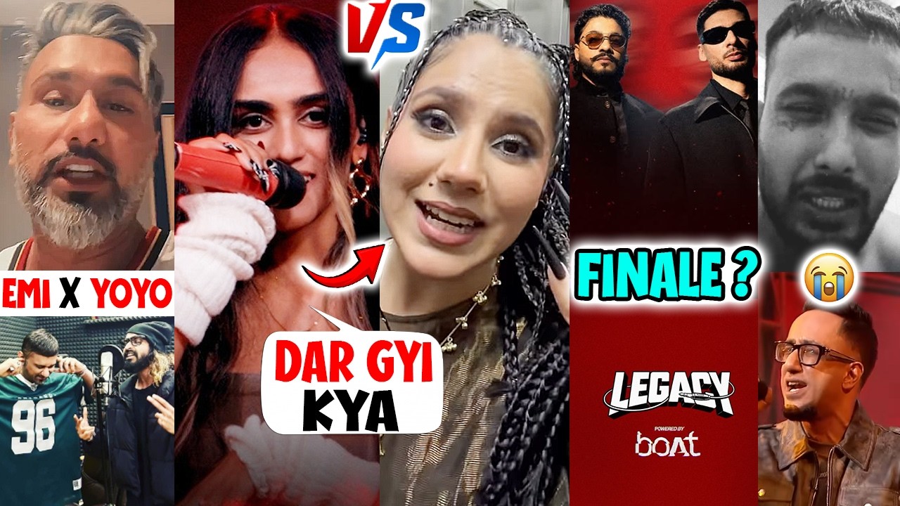 DAR GYI KYA⁉️AGSY VS SHIA LAFDA | NO LEGACY FINALE TODAY⁉️, YOYO X EMIWAY COLLAB, INSANE ON EPR😭