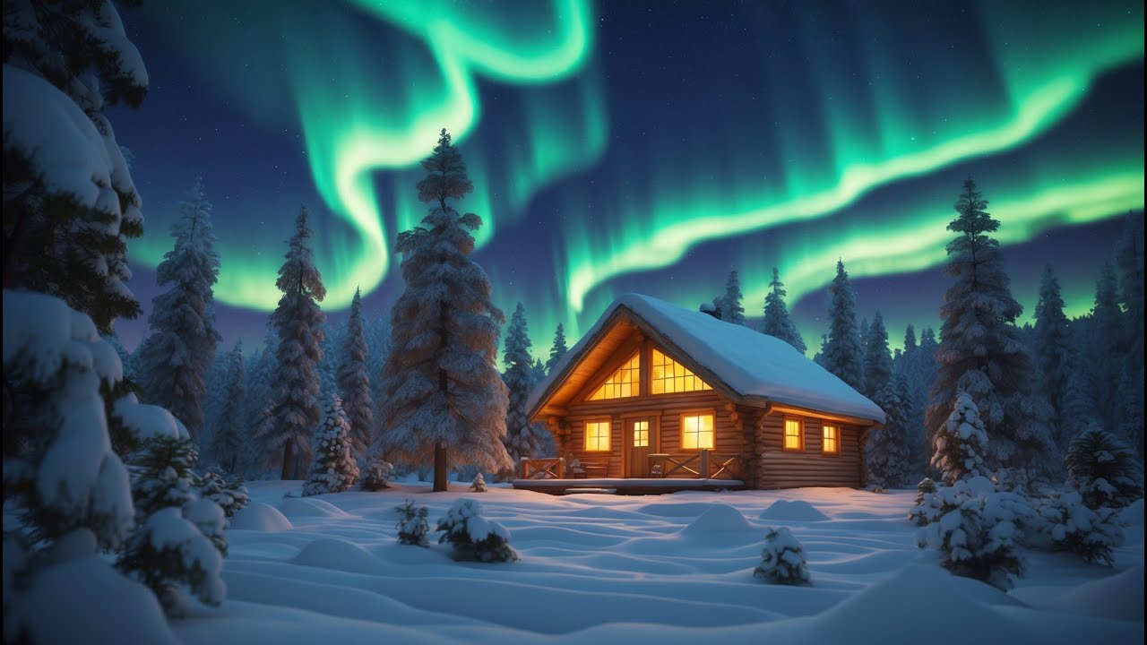 ❄️ 2 Hours Aurora Chill Cabin | Liquid Drum & Bass Mix | Deep Atmospheric Beats 🌌