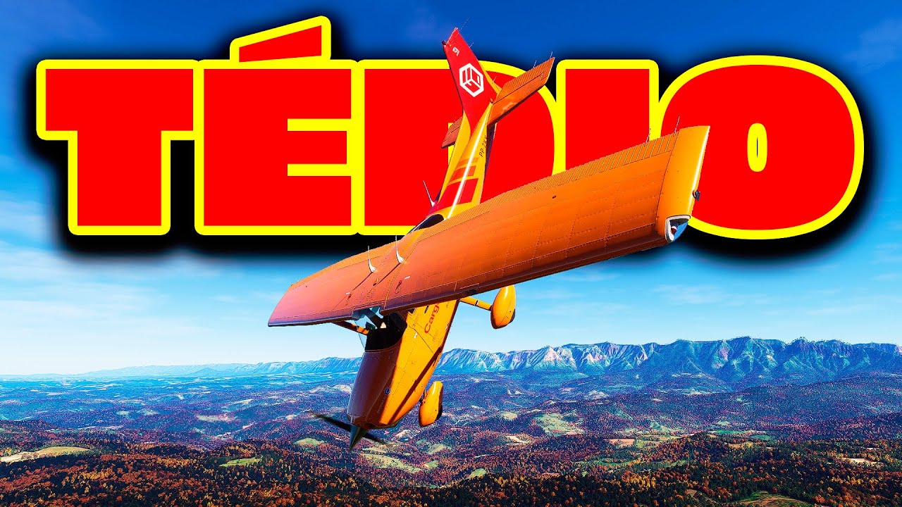 É difícil gostar do modo carreira do Flight Simulator 2024