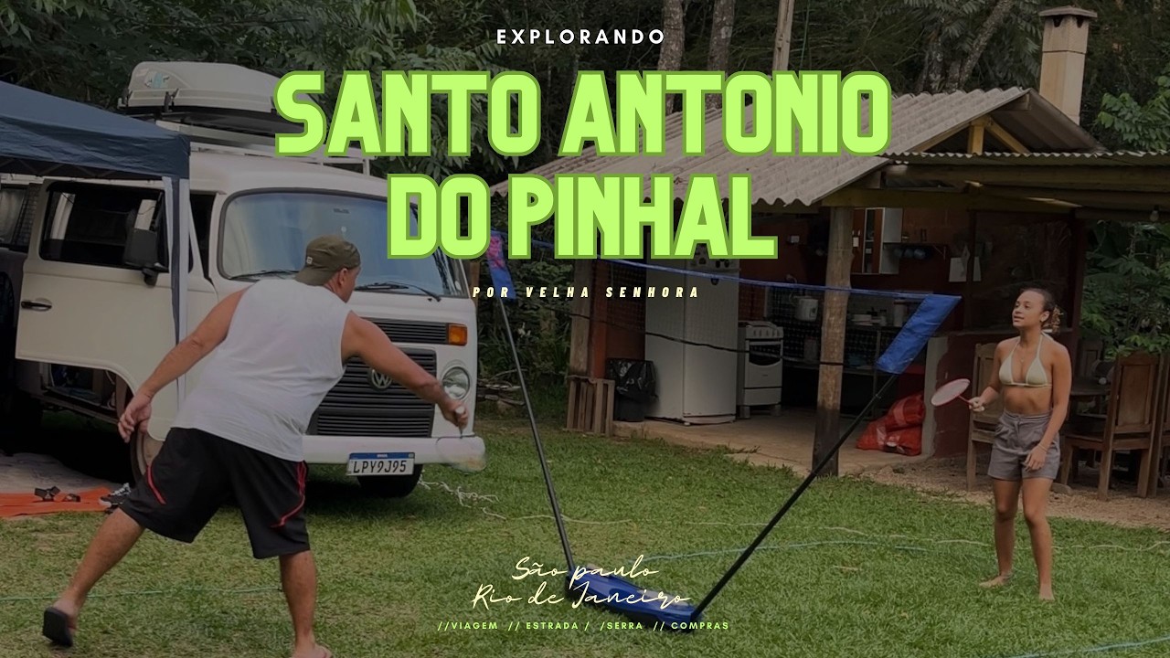 Episódio 20: Explorando SANTO ANTÔNIO DO PINHAL de KOMBI HOME em São Paulo!!!!!