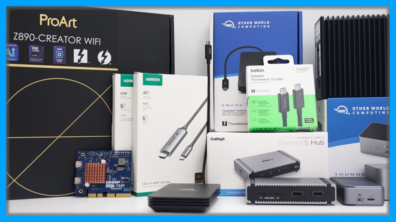 【觀點】總價值 25 萬！從 TB3 到 TB5，新一代高速傳輸的實測與 Thunderbolt 5 獨家隱藏功能