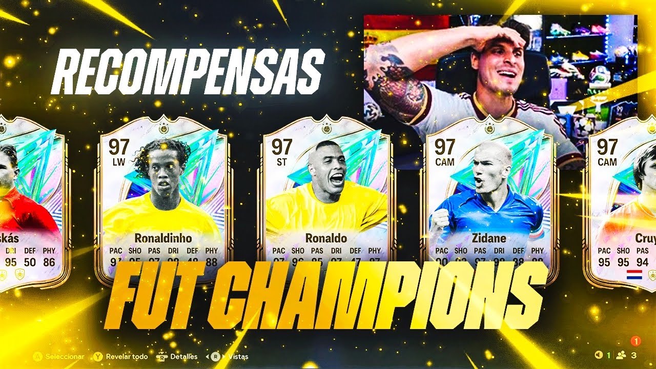 SACAMOS ICONOS BRUTALES EN LAS RECOMPENSAS DE FUT CHAMPIONS!! | FC 26