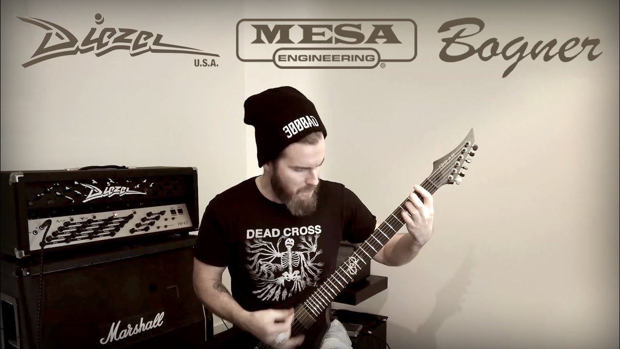 3000AD Playthrough | Diezel VH4 vs Bogner Uberschall vs Mesa Boogie Mark IIC+