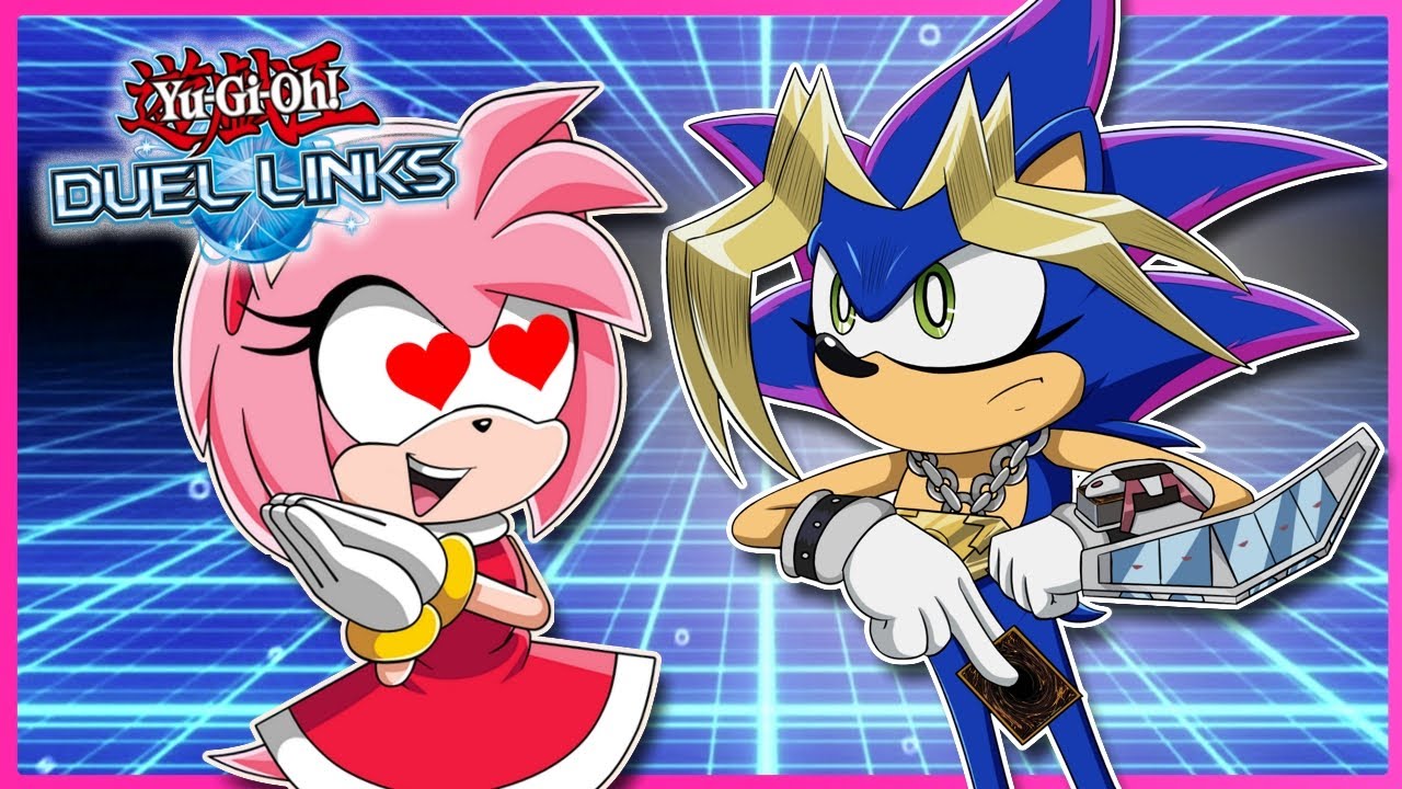 SONIC DATES AMY?! Sonic VS Amy Yu-Gi-Oh! Duel Link