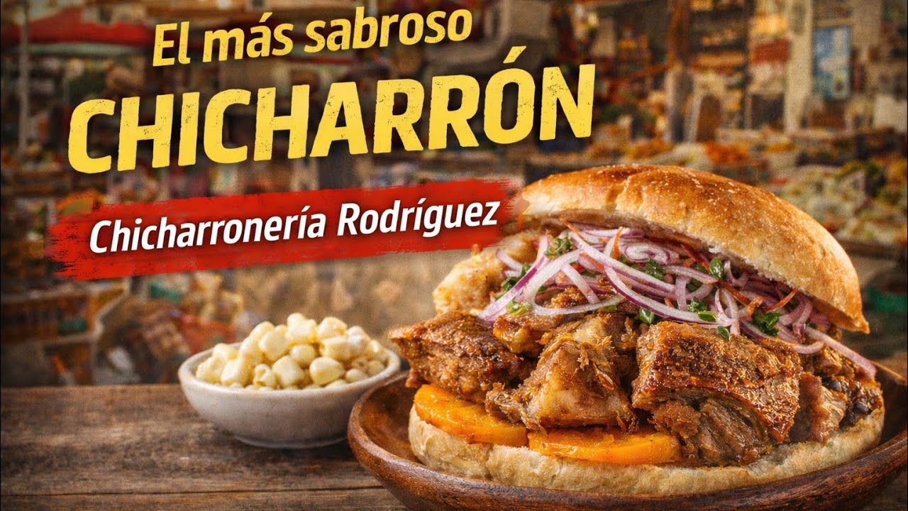EL MÁS SABROSO PAN CON CHICHARRON ❗❗❗  ✔️🍞🥓tradición limeña que conquista paladares✔️